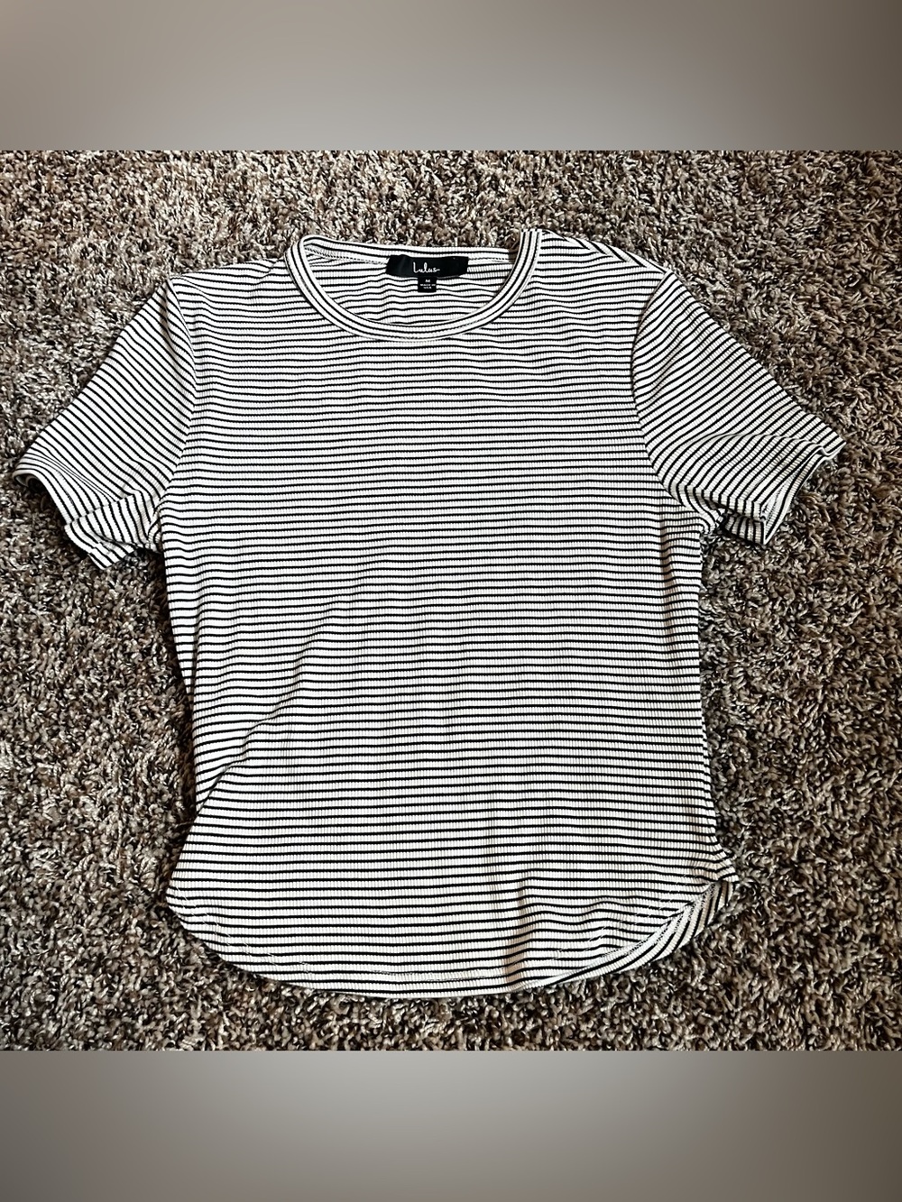 Lulus Striped Shirt